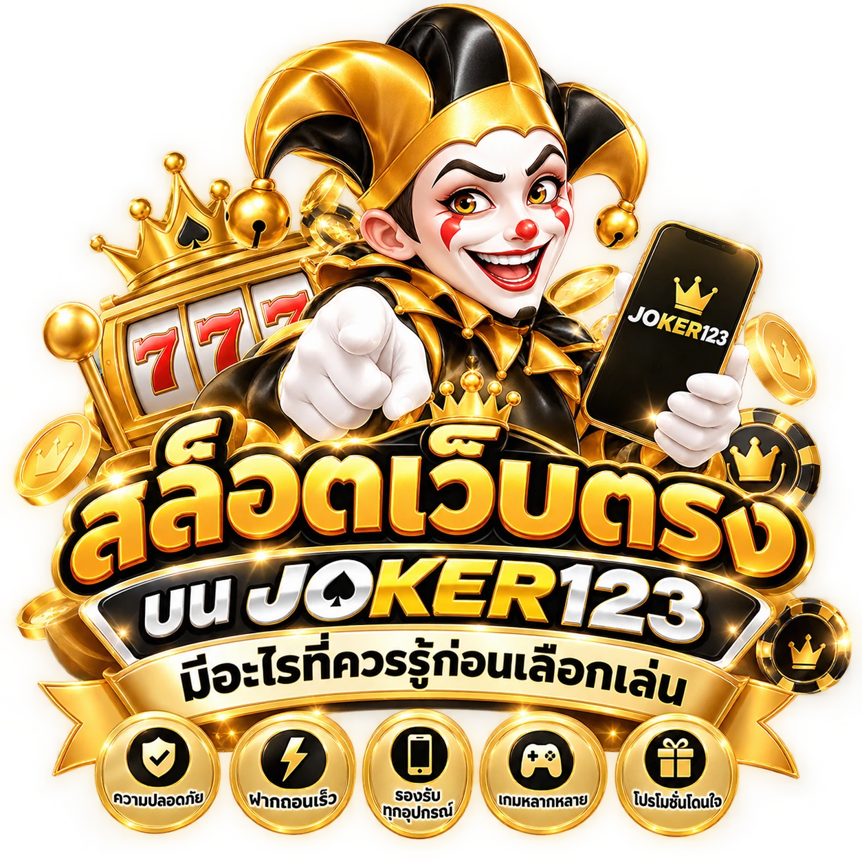 สล็อตเว็บตรงบน Joker123มีอะไรที่ควรรู้ก่อนเลือกเล่น