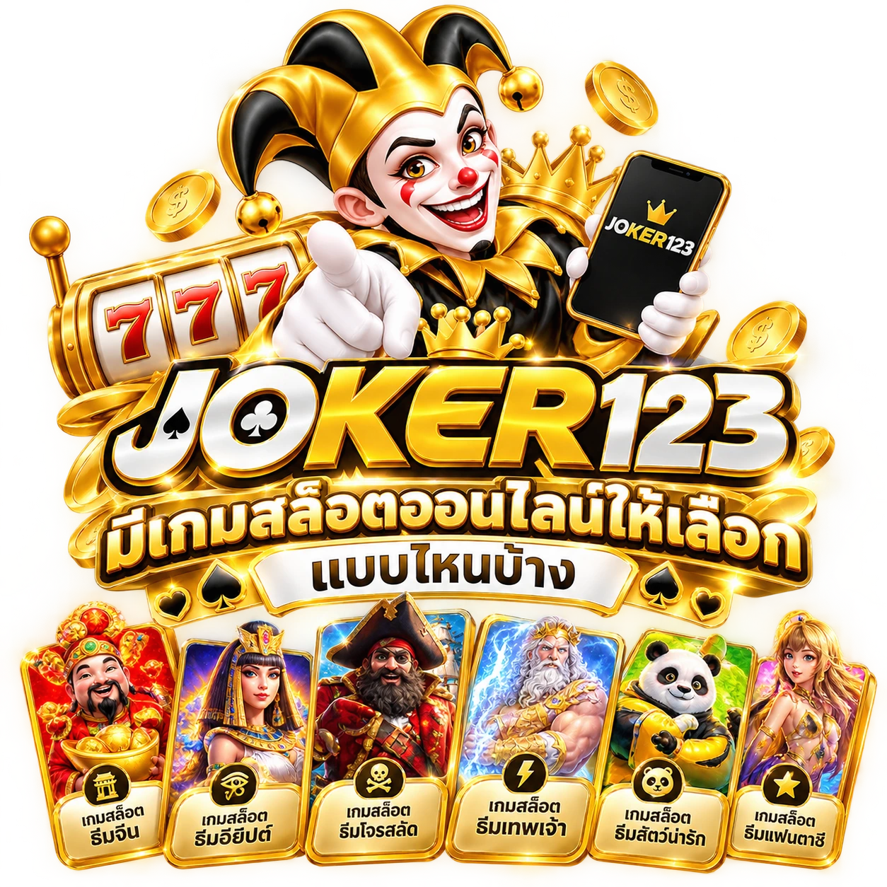 Joker123มีเกมสล็อตออนไลน์ให้เลือกแบบไหนบ้าง